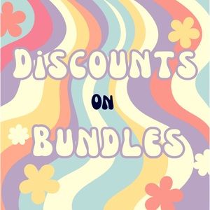 The more you purchase the bigger the discount!!